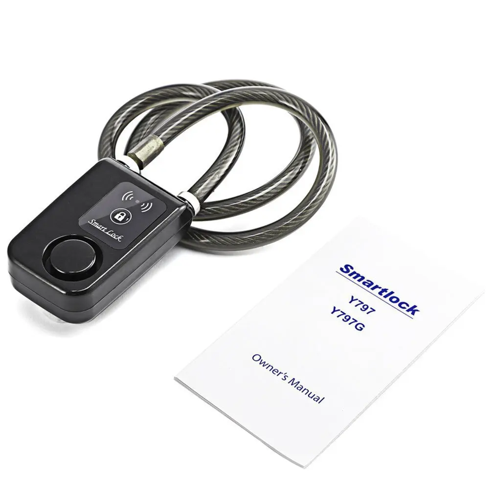 Bike Alarm Code Lock Wireless Remote Control Anti-Theft Cycling Alarm 110dB Burglar Vibration Bicycle Alarm Password Lock