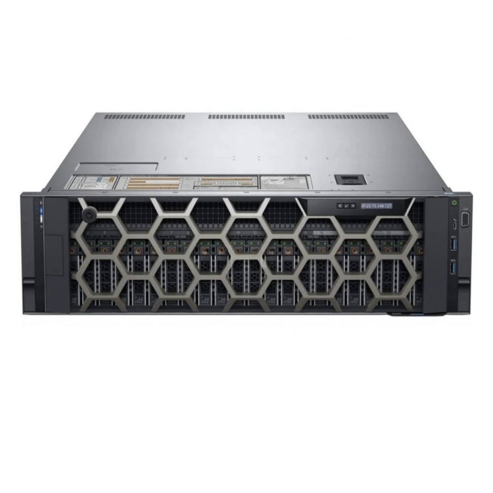 Diskon besar Dell PowerEdge R940 /R940xa Server 2 x Platinum 8280L/RAM 64GB/HDD 1,2tbx2 Dell Server R740 R750