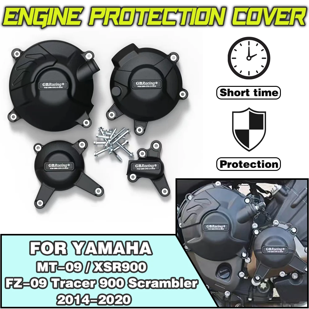 

For YAMAHA MT-09 FZ-09 TRACER 900 XSR900 2014 2015-2020 For GBRacing Motorcycle modification accessories Engine Protection Cover