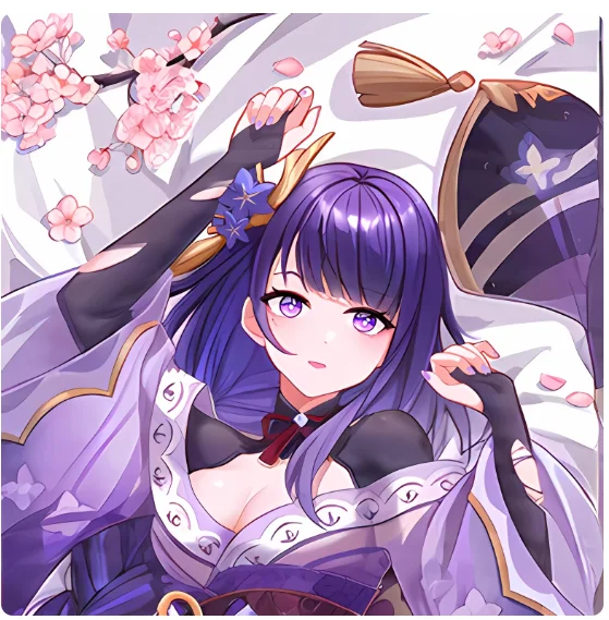 

Anime Genshin Impact Raiden Shogun Sexy Dakimakura Hugging Body Pillow Case Cosplay Otaku Cushion Cover Bedding Gifts QWDM