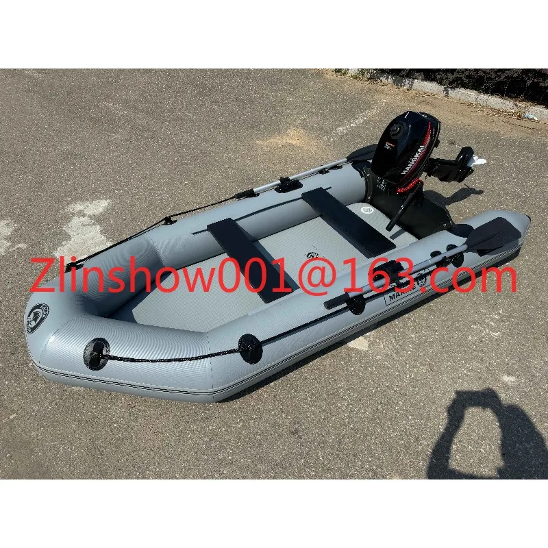 Wholesale Price PMC Solar Marine  280 cm PVC 0.7 mm Air Mat Mattress Floor Inflatable Assault Pontoon Rowboat Dinghies