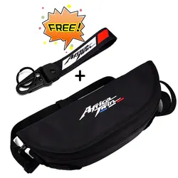 Bolsa de armazenamento para guidão de motocicleta, à prova d'água, para honda africa twin crf1000l crf1100l adventure sport crf 1000 1100 l