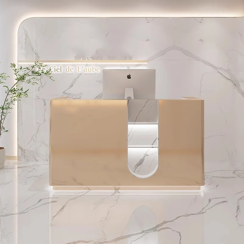 

Drawer Aesthetic Reception Desks Restaurant Best Company Beauty Reception Desks Salon Unique Escritorio Commercial Furniture