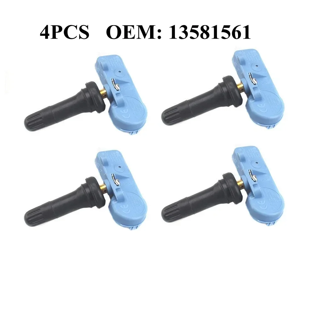 

4Pcs 13581561 22853740 20922901 433MHz TPMS Tire Pressure Sensor For Cadillac Escalade Chevrolet Cruze Malibu GMC Yukon Opel