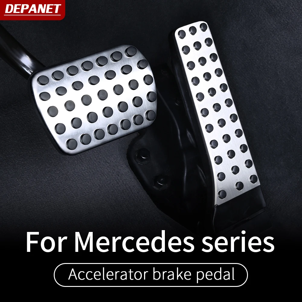 Brake pedal For Mercedes gle w167 v167 w223 E W213 C W205 w206 w176 w177 w117 w118 x156 x247 x157 GLC X253 gls x167 accessories