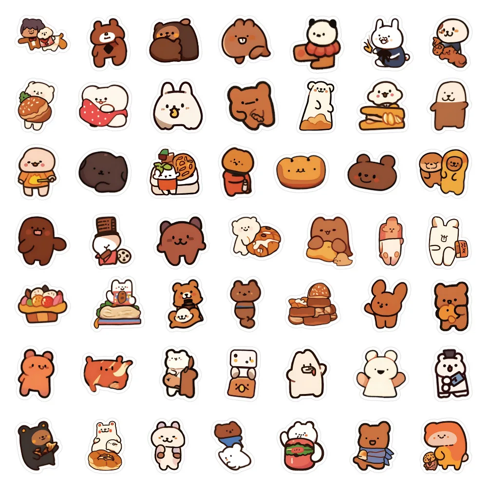 100 Pieces of Hand-Drawn Cat Waterproof Stickers, Phone Case Decoration Stickers, Planner Stickers, Stickers, Waterproof Stickers, Advantages: Waterproof, Can Be Re-Pasted Repeatedly, No Residue, Exquisite Design.