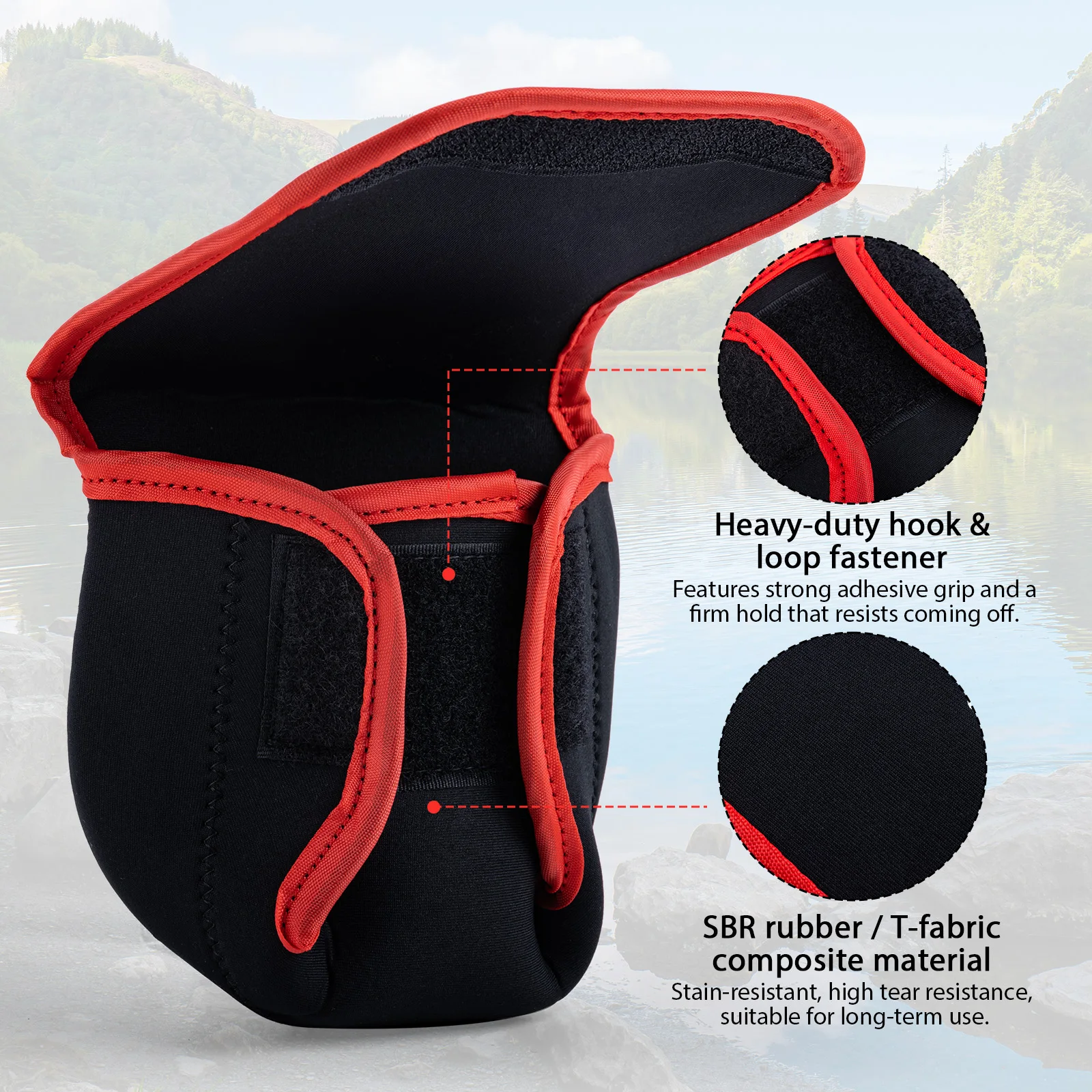 Funda para carrete de pesca Goture – estuche protector baitcasting - imagen 2