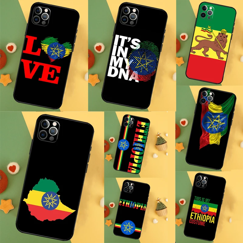 Cool Ethiopia Flag Case For Samsung Galaxy M13 M53 M16 M36 M56 M06 M52 M32 M12 M54 M34 M14 M35 M55 M15 M11 M31