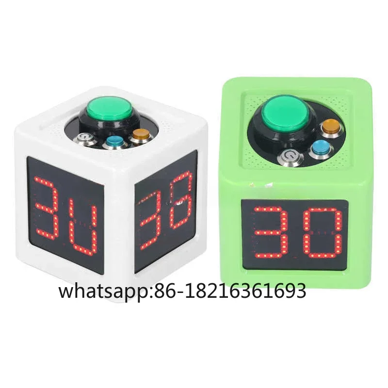 

1.4 inch 4-sided digital shooting countdown stopwatch cube timer private poker international chess casino timer numbers