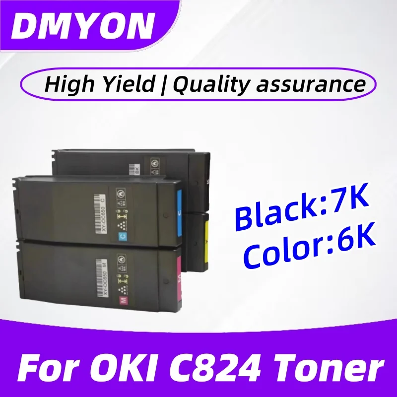 1set 4Color C650 C650DN Toner Compatible for OKI C650 DN C650DN cartridge OKI C650 C650D Printer Toner High Yield