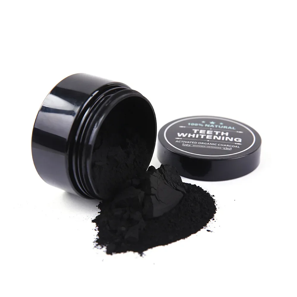 Set 30g Teeth Whitening Oral Care Charcoal Powder Natural Activated Charcoal Teeth Whitener Powder Oral Hygiene