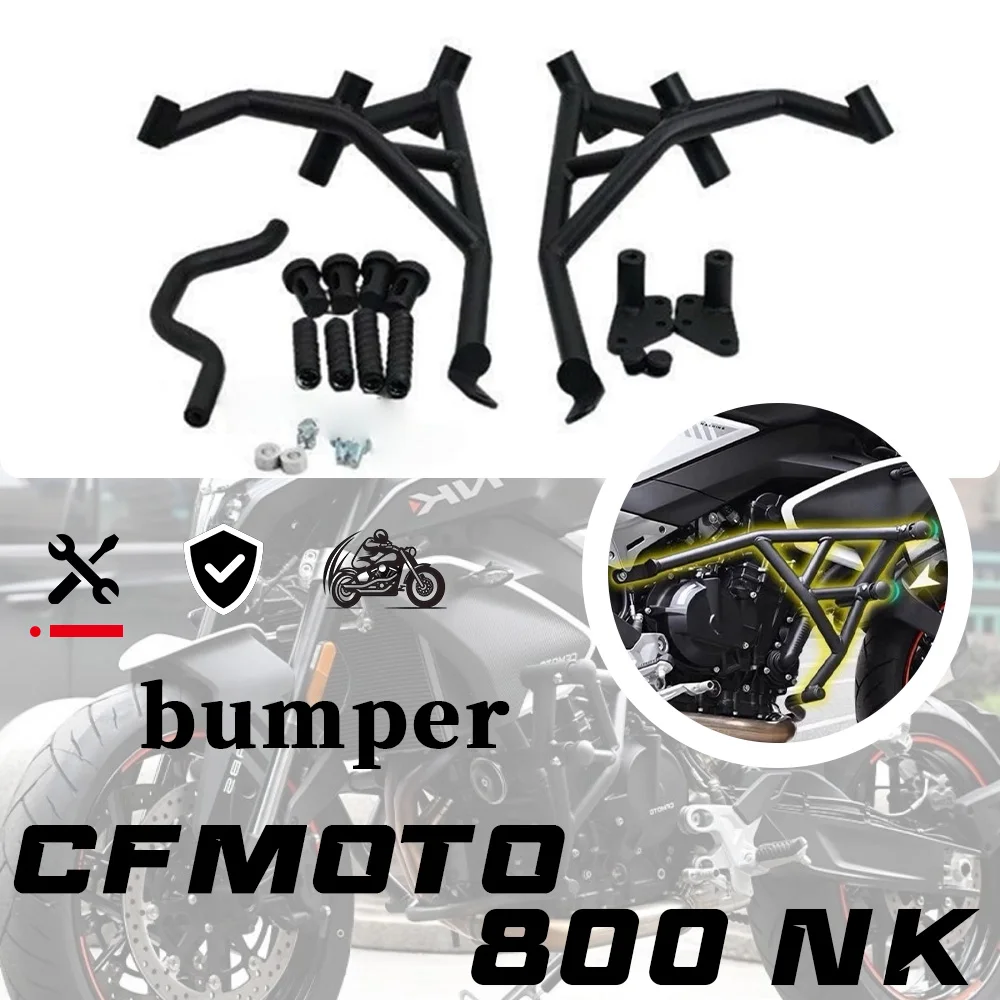 

Для CFMOTO 800NK гоночная перекладина из углеродистой стали, алюминиевый сплав, гоночная перекладина с защитой от падения, бампер CF 800 nk