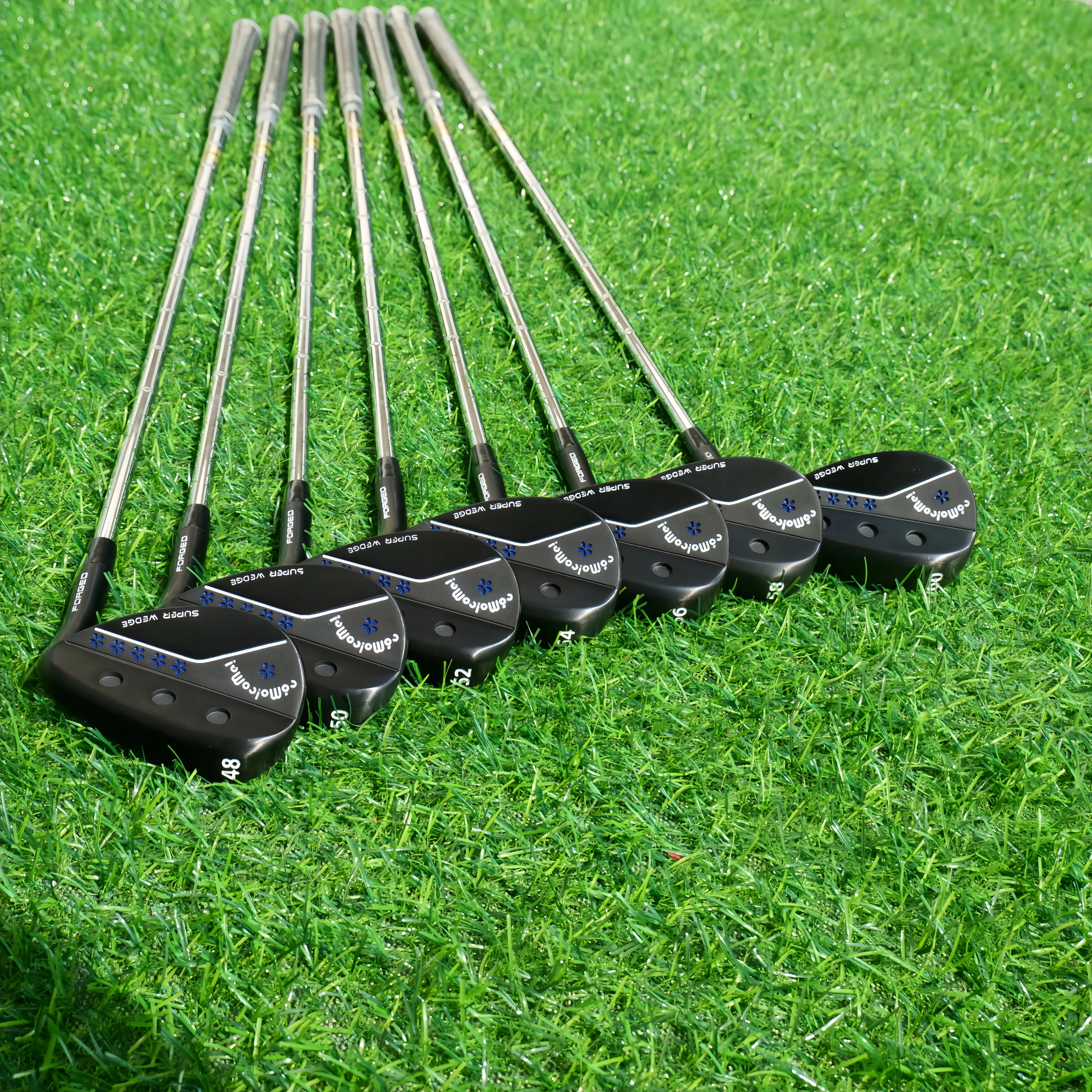 Como Golf Forged Stainless Steel Wedge, Wide Sole Design, High Forgiveness & High Rebound, Easy Bunker Escape, All Terrain Suita