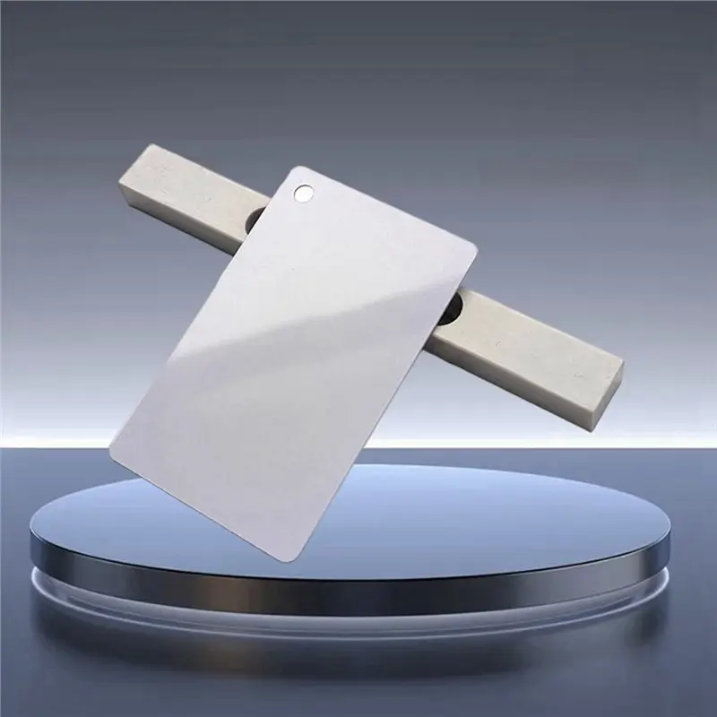 ABZZ-Ultra-High Frequency RFID Card UHF 860-960Mhz 8654 H3 Chip 10PCS White Card With Punch Hole