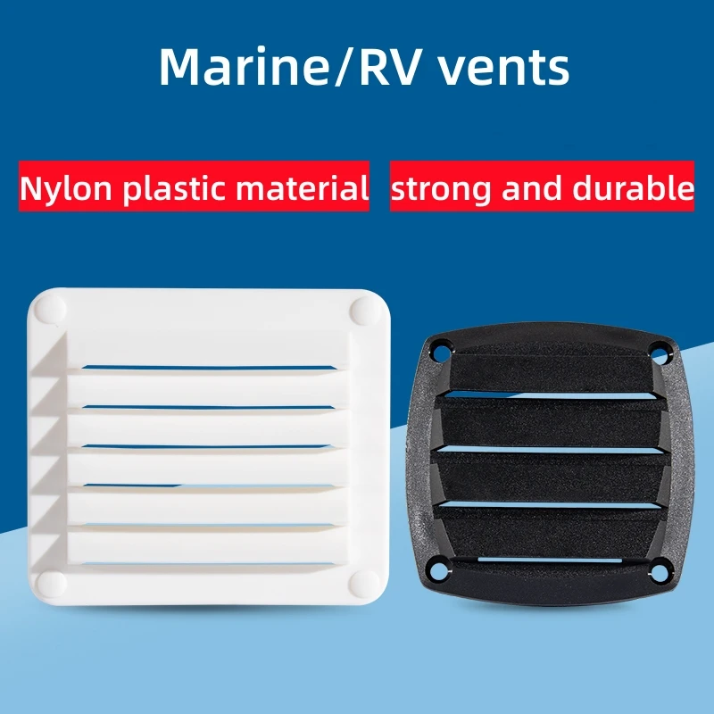 Plastic Air Vent Ventilator Grille Cover Ventilation RV Yacht Trailer Caravan Wall ceiling Mount