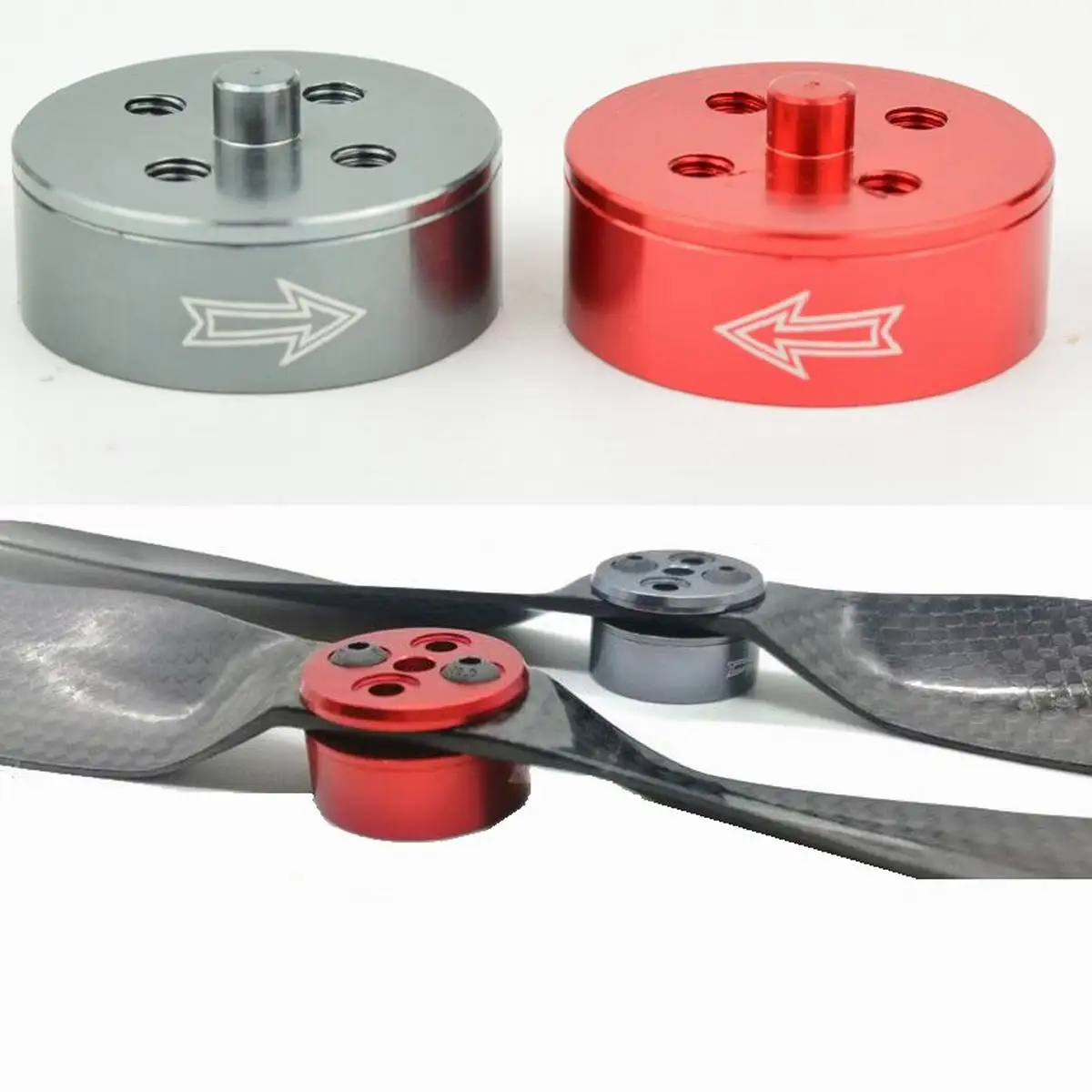 12mm Super Light Quick Release Propeller Thread Self-tightening Prop Mount Adapter for RC Quadcopter Multirotor Drone UAV
