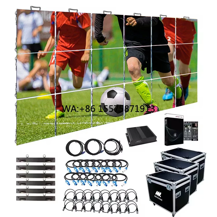 2X2 3X5M 9X12M 50X50CM Outdoor Rental Painel Led Display Screen Ph4.8 P2.9 2.9 P29 P3 39 P39 P3.9 391 39Mm 4K Pantalla Led Wall