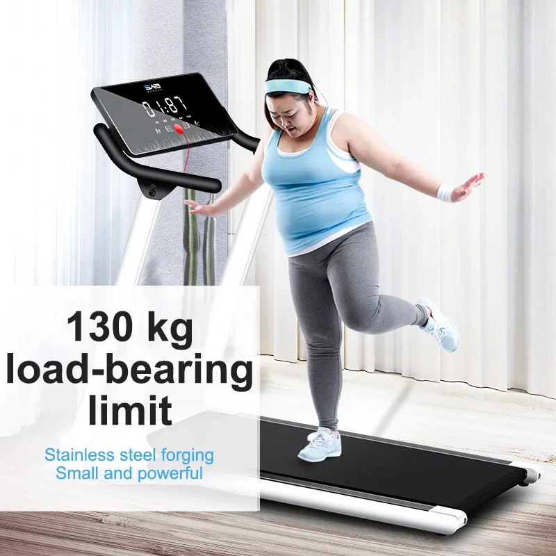 Walking Pad Treadmill Smart Fitness Exercise Foldable Electric Running Machine Gym Home Use Folding Mini Treadmill For Walking