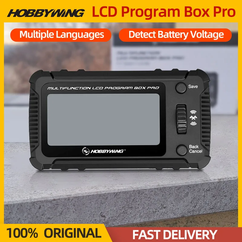 Hobbywing LCD Program Box Pro Programming Card Multi-function For RC Airplane Car Boat XERUN PLATINUM EZRUN SEAKING PRO ESC