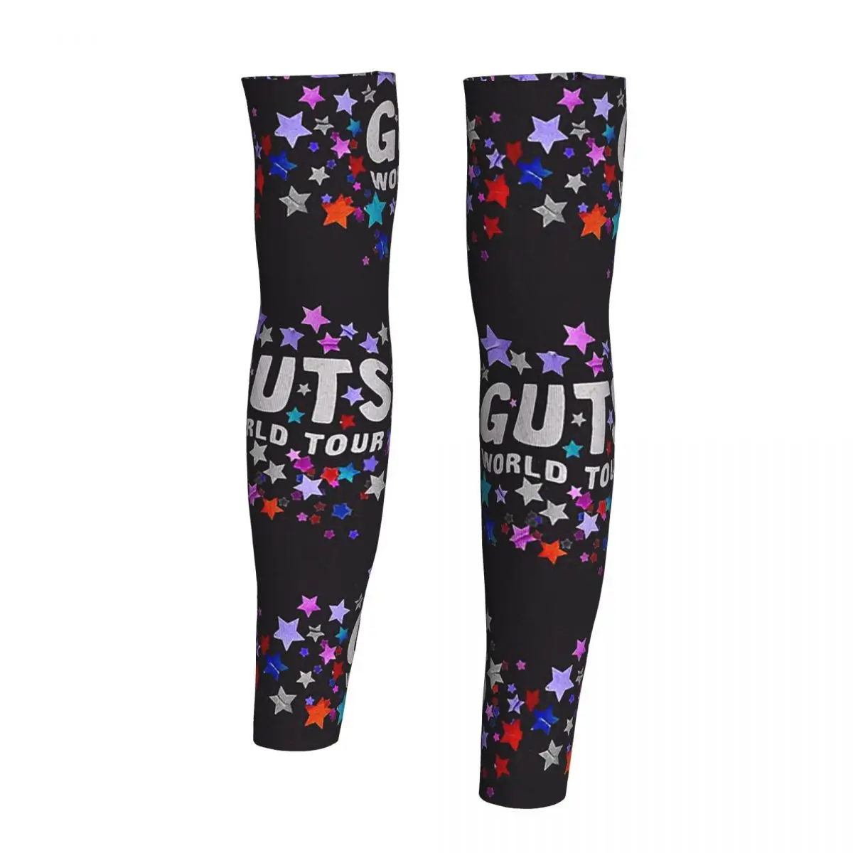 Olivia Guts World Tour Mangas de brazo Hombres Mujeres Protección solar UV Tatuaje Cubrir Deportes Refrigeración Ciclismo