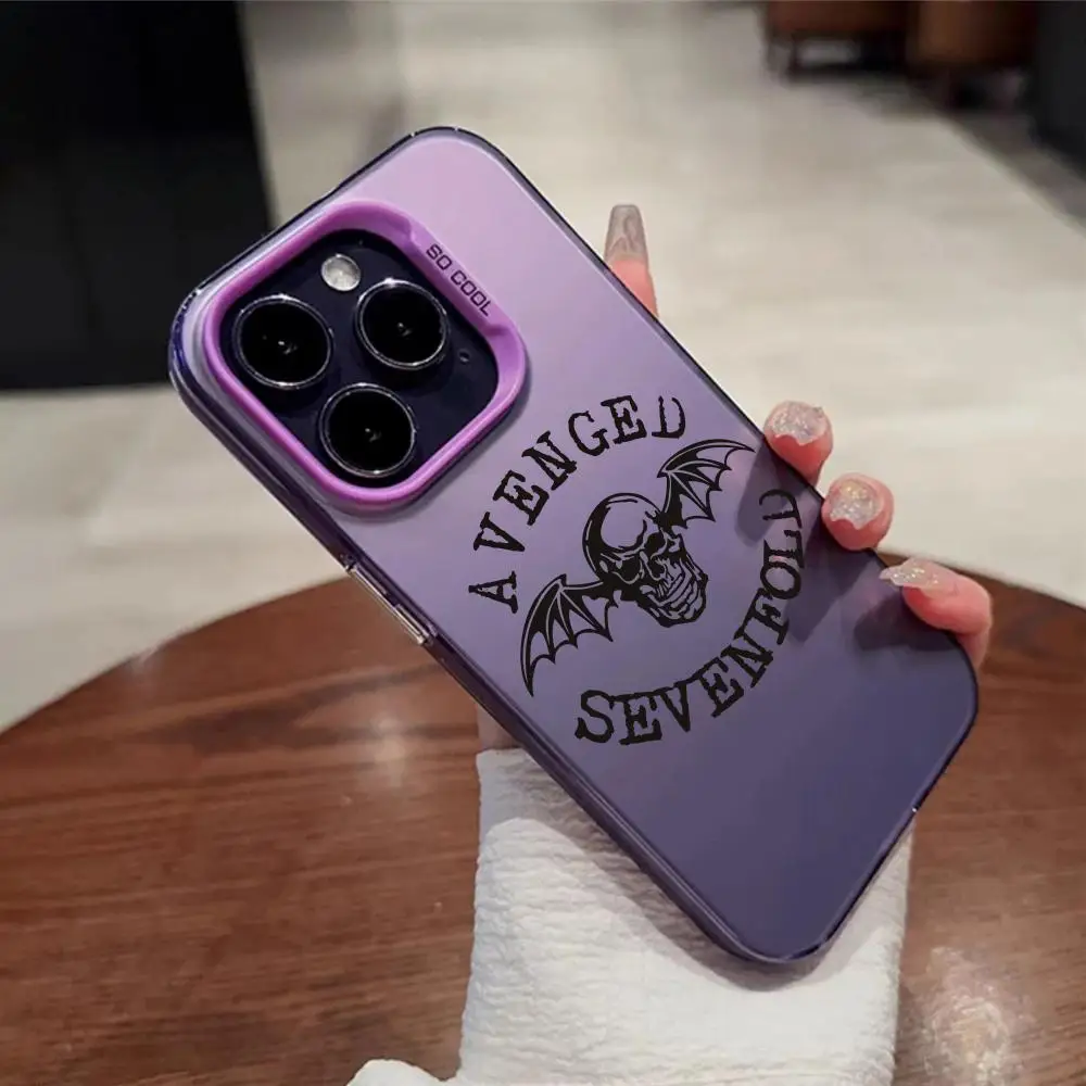 انتقم سبعة أضعاف المرحلة جراب هاتف آيفون 12 13 14 15 16 17Pro ماكس الهواء زائد البسيطة الخفيفة الفاخرة الراقية الملونة الفضة حالات