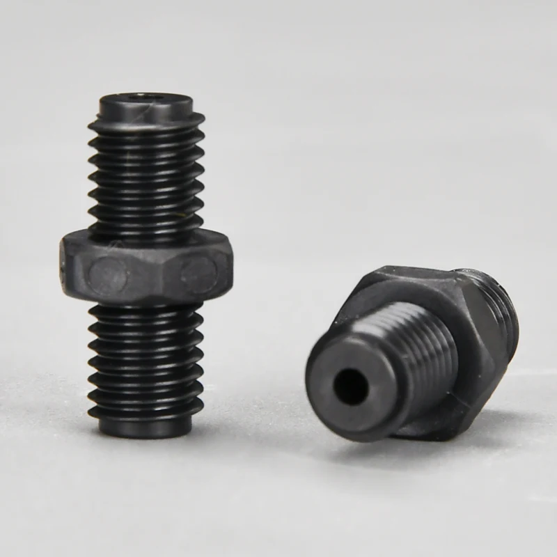 

Low Pressure Male Union PPS Material 1/4-28UNF Thread Plastic Fittings