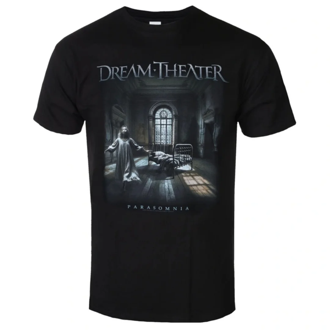 DREAM THEATER - PARASOMNIA Bedrucktes, lässiges, trendiges T-Shirt, Baumwoll-T-Shirt, Street Classic Band Fan, Unisex-T-Shirt