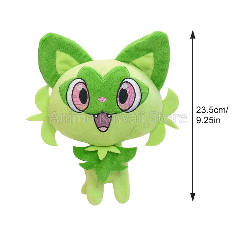 21-31 cm Pokemon bambola peluche sprigatito galarian ponyta kyogre eevee latios cosmog charizard squirtl soft animali giocattoli grande regalo