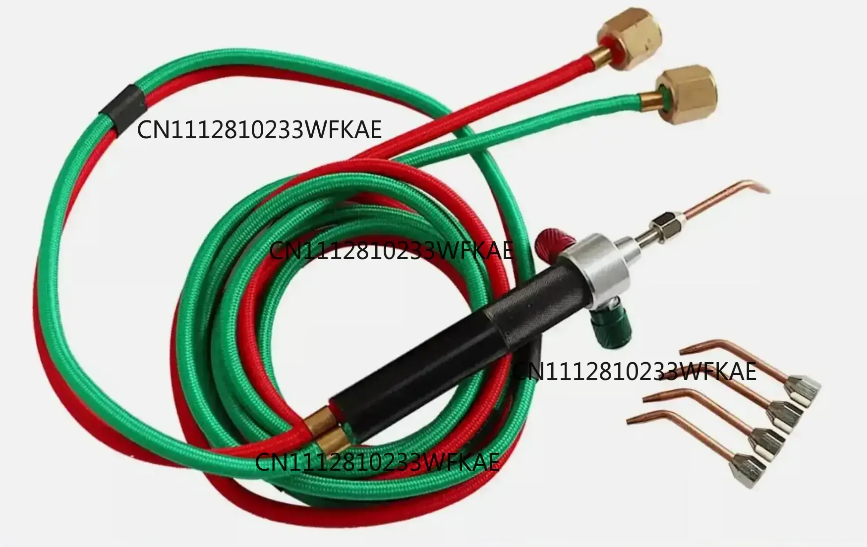 Mini Gas Torch Micro Torches with 5 Tips for Oxygen Acetylene Welding Cylinders And Hoses Compatible Tool for Home Repair