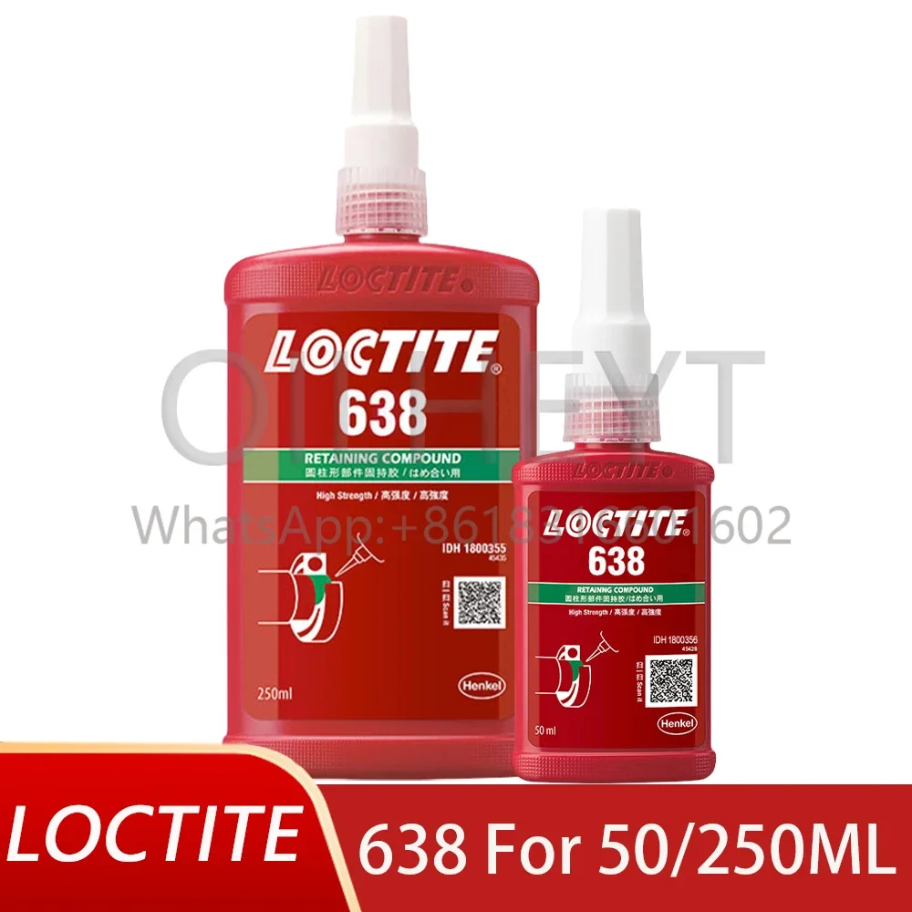 Loctite 638 High Temperature Resistant Bearing Special Small Gap Rotor Fastening Component Curing Agent Original Product