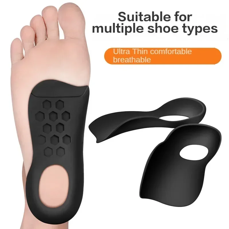 Flat Foot O-Shaped Legs Insole  Shoes Correction Arch Support Plantar Fasciitis Orthopedic Insoles Men/Women Foot Care Insert