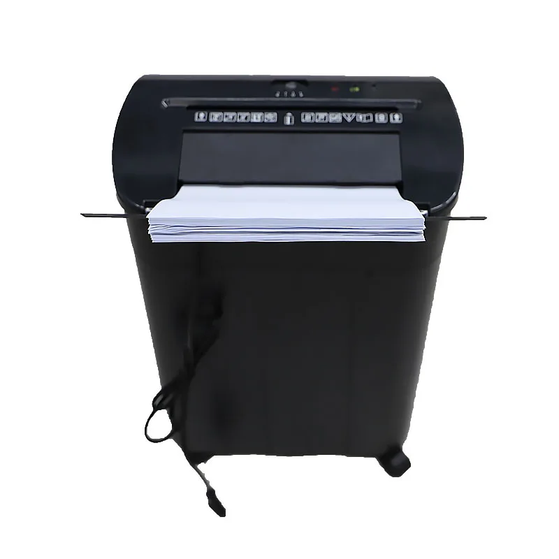 

Office Shredder Commercial Shredders Automatic Paper Shredder Mini Cross Cut Type Auto Feed Cut Paper Electricity 13L Pull-out