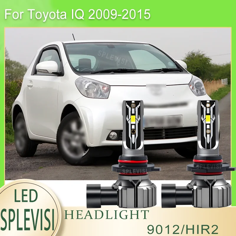 

Instant Illumination Dustproof Power Saving 9012/HIR2 LED Headlight For Toyota IQ 2009-2015 2009 2010 2011 2012 2013 2014 2015