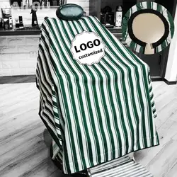 Customized Barber Apron logo Barber Cloak Hairdresser Dress Cloak Salon Apron Hair Salon Styling Cloth Beauty Salon