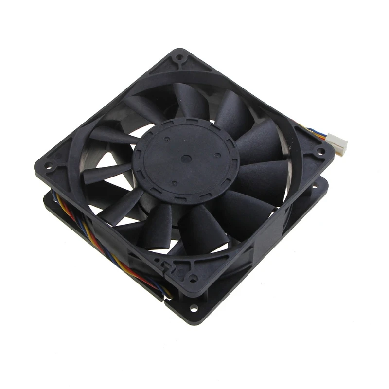 DC Brushless Fan D12BM-12D 12CM Cooling Fan 120mm DC12V 2.3A CPU Cooler Fan 120x120x38mm 4P Dual Ball Bearing 4700 rpm A0NC