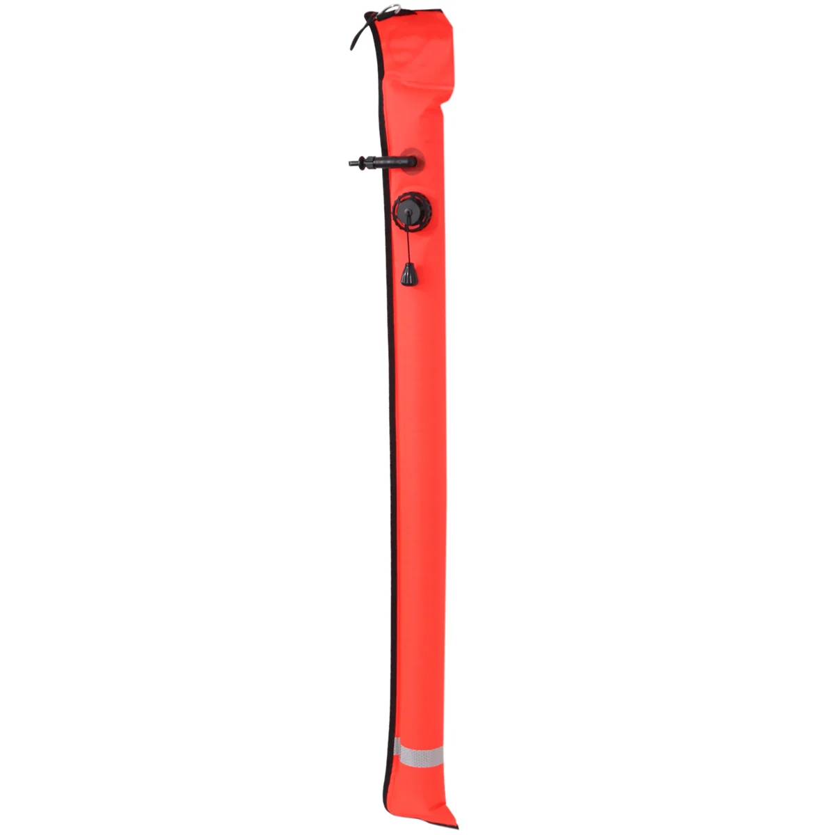 Hot sale 1M Scuba Diving Inflatable SMB Signal Marker Buoy Visibility Float Signal Tube Sausage,Red