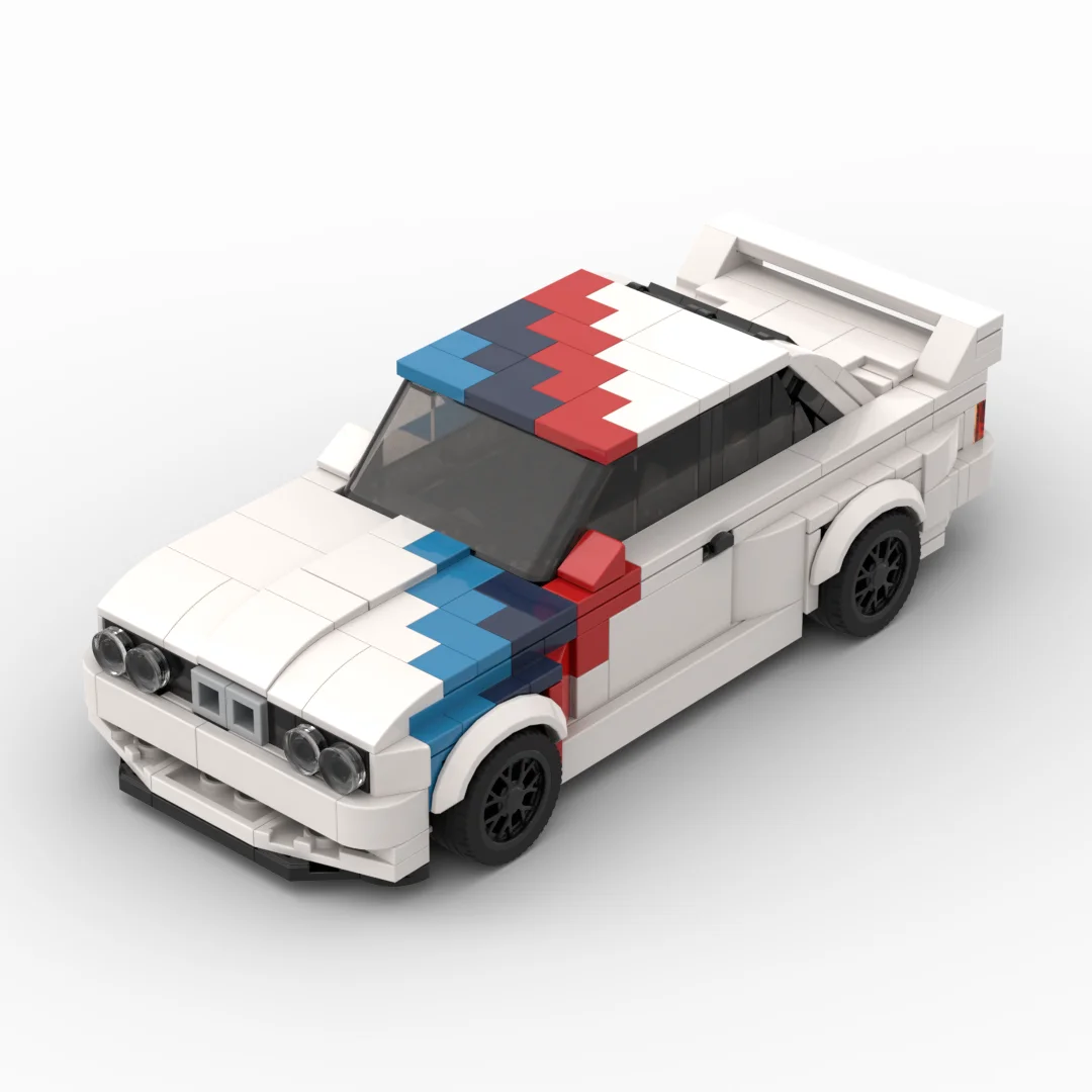

MOC Technical 455pcs M3 E30 Racing Sports Car Vehicle Racer Building Blocks Brick Creative Garage Toys for Boys