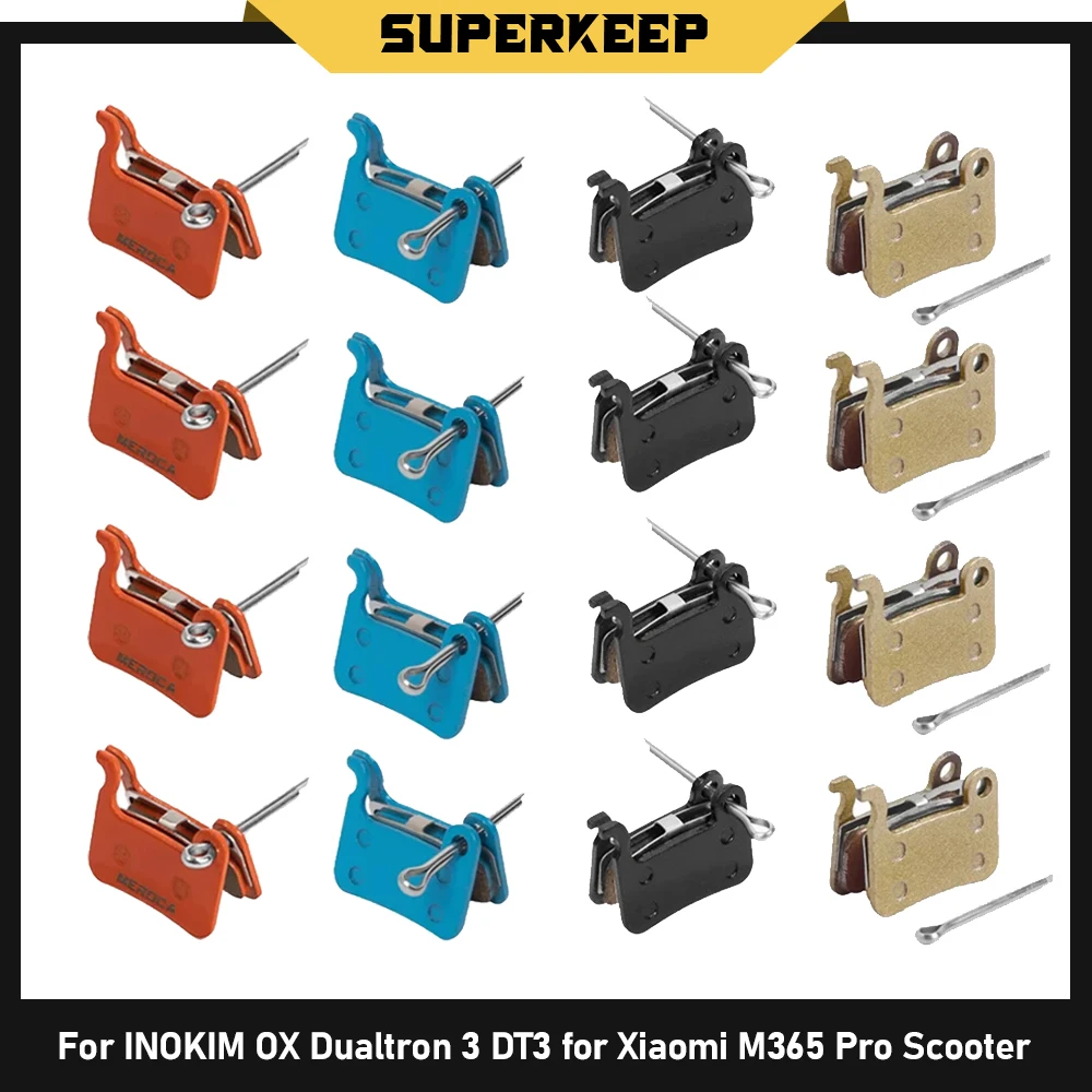Scooter Disc Ceramic Brake Pad for INOKIM OX Dualtron 3 DT3 for Xiaomi M365 Pro for ZOOM XTECH HB100 Hydraulic Brake MTB