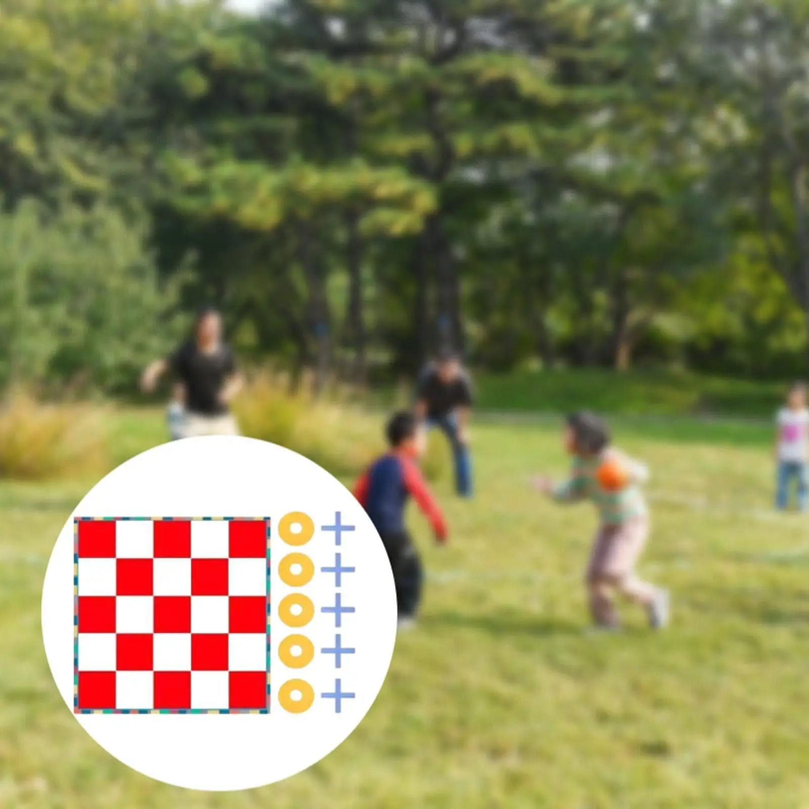 

Tic TAC Toe Game Travel Entertainment Interactive Classic Brain Teaser Gifts XO Chess for Ages 3+ Children Adults Families Kids