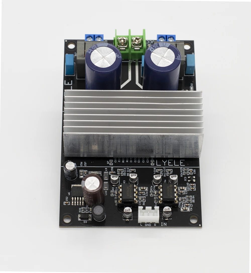 Lyele TPA3255 Audio amplifier board HIFI Stereo 300W*2 Class D Digital Amplifier 2.0 Channel power Amplifier DC24v-48V