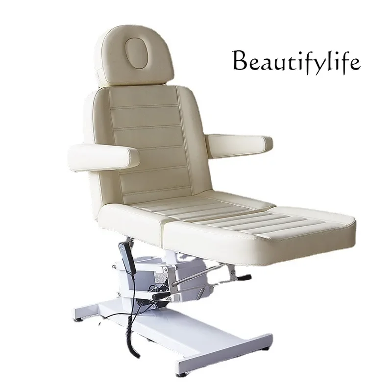 

Folding Multifunctional Electric Beauty Bed Lifting Tattoo Embroidery Beauty Salon Massage Advanced New