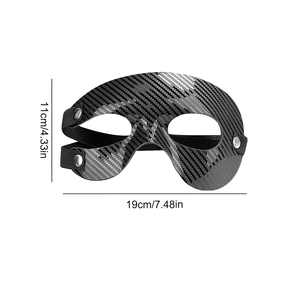 Half Face Sports Face Mask Shatterproof Basketball Nose Guard Protective Face Shield Adjustable for Softball Football Wrestling