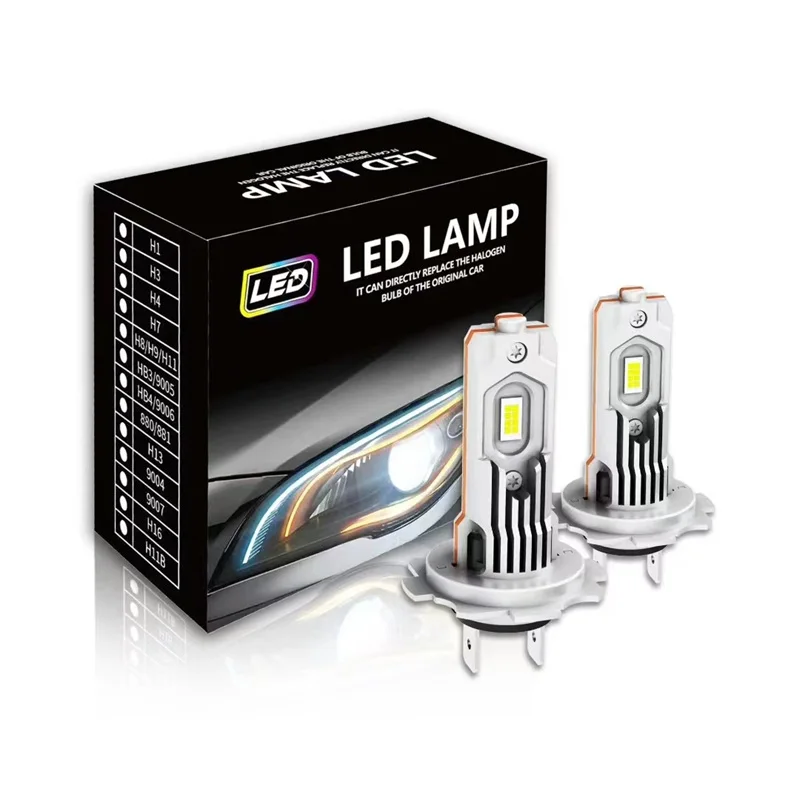 2Pcs Mini H7 Led He… - image
