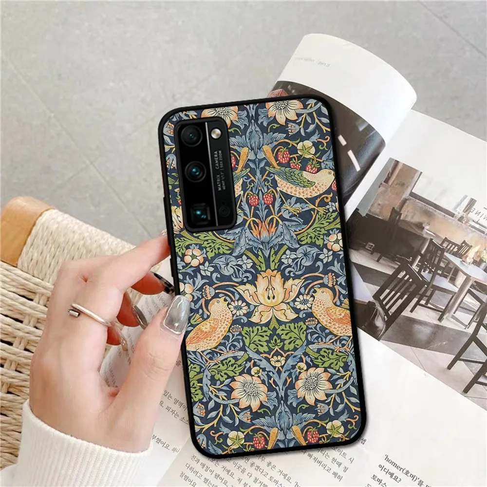 William Morris Thief Design Phone Case For Huawei Honor 10 lite 9 20 7A 9X 30 50 60 70 pro plus Soft Silicone Cover