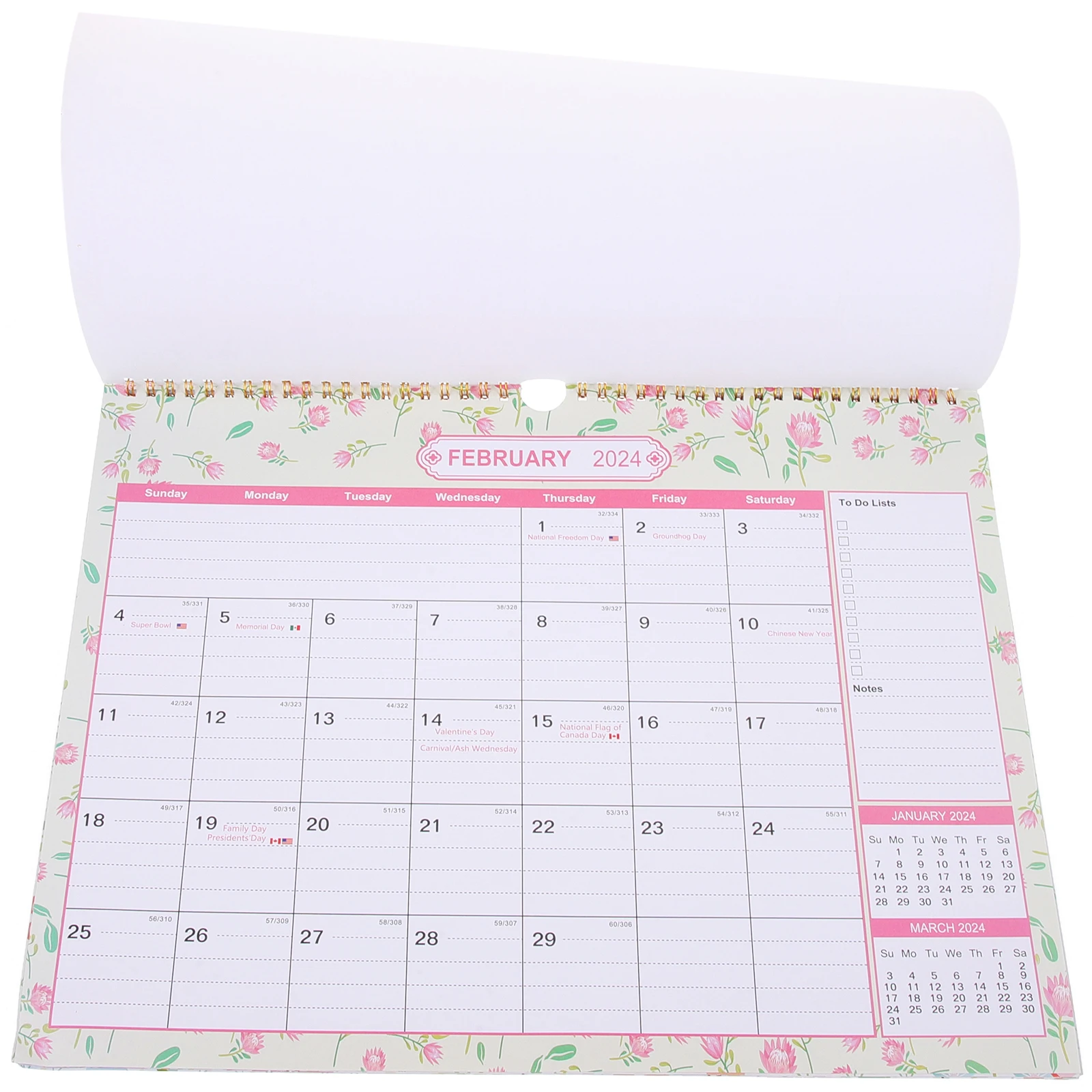 

Turn The Page Desk Calendar Ornaments Office Monthly 2024-2025 Paper Yearly Wall Calendars