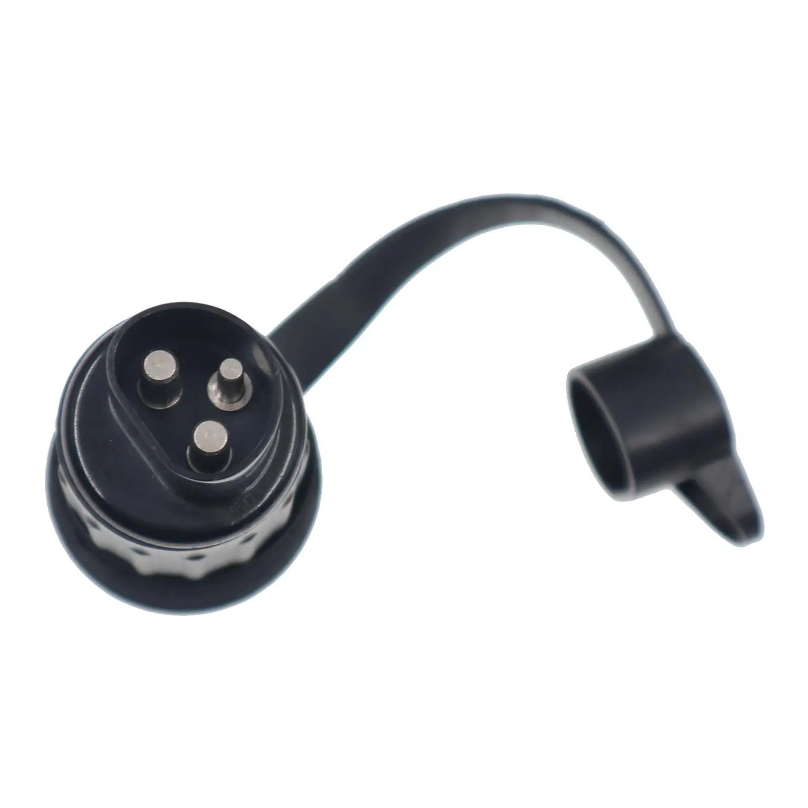

3 Pin Trailer Electrical Connector IP68 Waterproof Male Plug for Boat Truck Caravan Trailer Signal Wiring