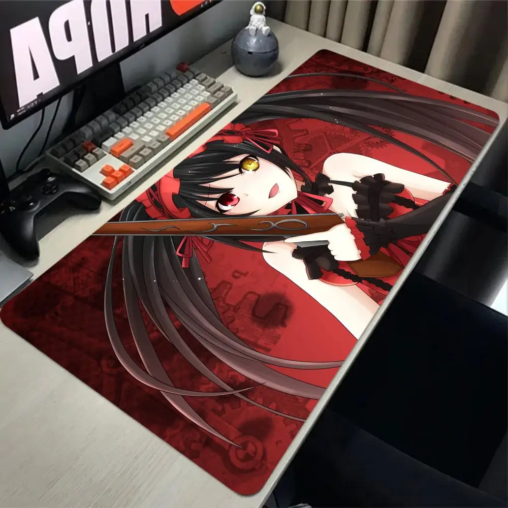 

Date A Live Mouse Pad Game Large Mousepad Anti-slip Rubber mouse mat Computer Gamer Desk Mat Large Anime Desk Mat Luxury Desktop