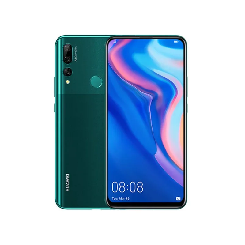 البرامج الثابتة العالمية Huawei Y9 Prime(2019)4G هاتف ذكي 6.5 بوصة 3.5 ملم جاك 4000 مللي أمبير 16 ميجابكسل شاشة كاملة هاتف مستعمل غير مقفول