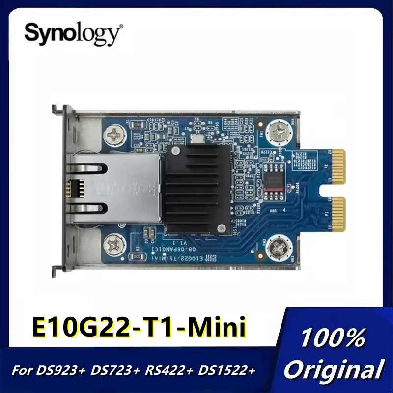 

Original Synology E10G22-T1-Mini RJ45 10G Ethernet Module For DS923+ DS723+ RS422+ DS1522+