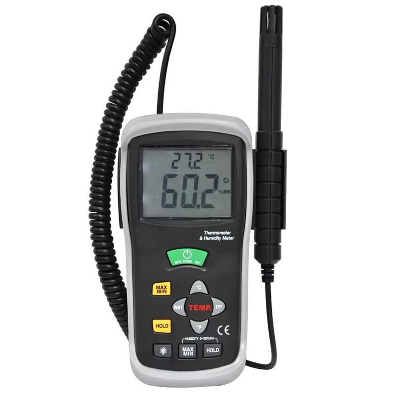 Digital Handheld Temperature and Humidity Meter Air Humidity Detection